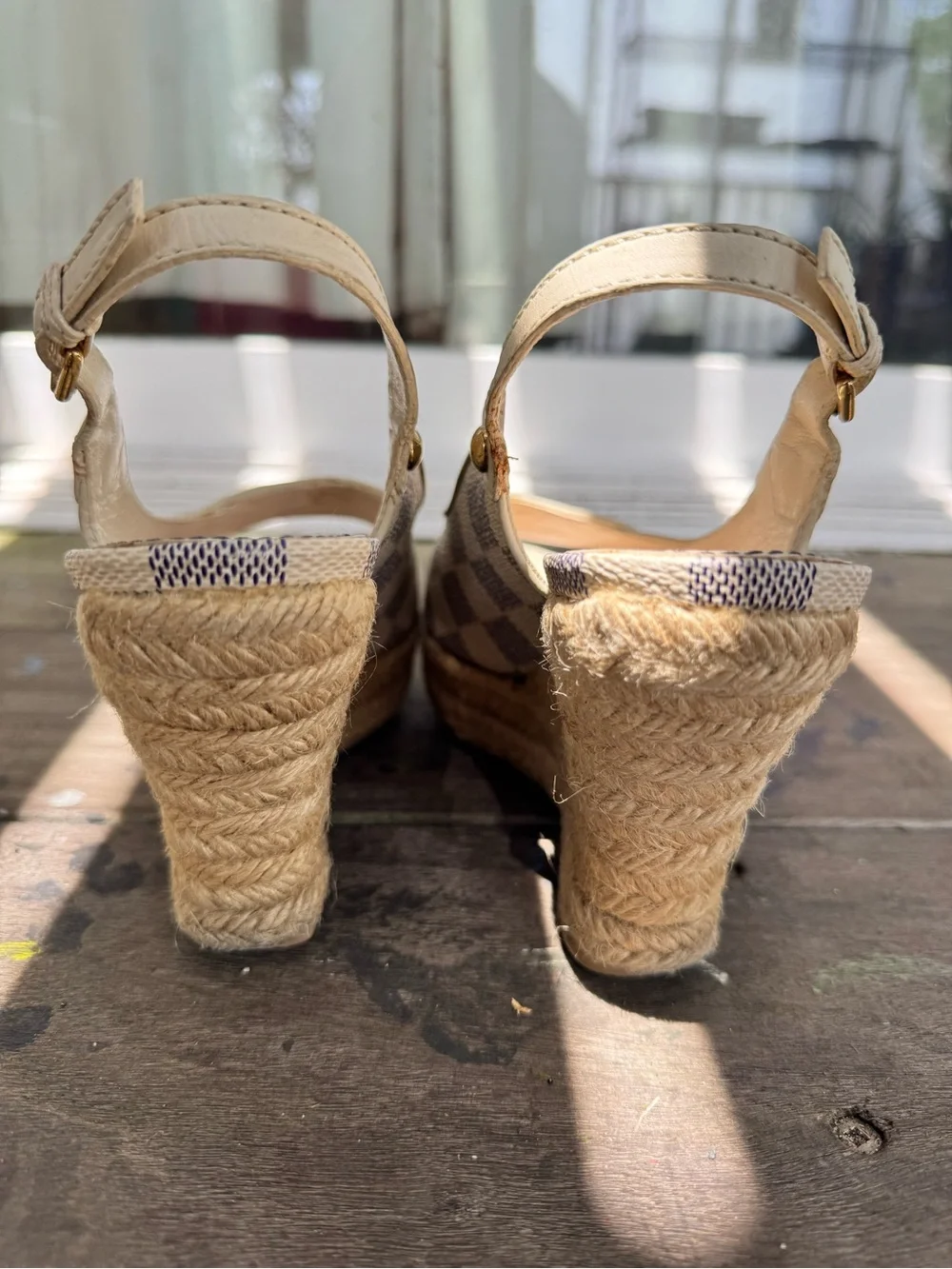 Louis Vuitton Damier Wedge